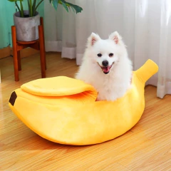 Cama Banana para Cães e Gatos
