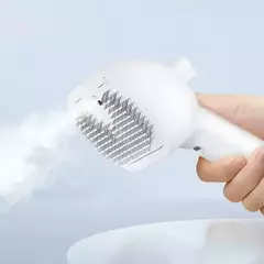 Imagem do Escova Elétrica de Higiene 3 em 1 para Gatos e Cães - Pente com Vapor Recarregável por USB com Spray.