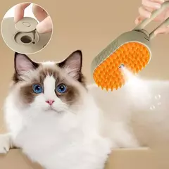Escova A Vapor Pet- Banho A Seco -Escovação- Massageador. na internet