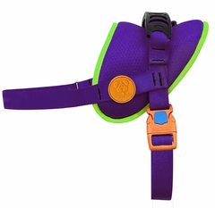 Coleira peitoral anatômica com bolsa cata caca lateral. - comprar online