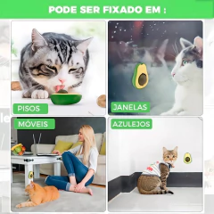 Brinquedo Abacate de Catnip Jeito Juju