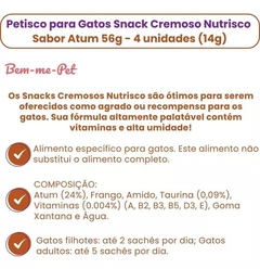 Petisco Cremoso Nutrisco para Cães e Gatos pacote com 4 bisnagas - comprar online