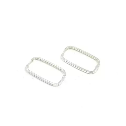 ARGOLA RETANGULAR FINA BR004 - comprar online