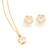 CONJUNTO ROMMANEL PONTO DE LUZ FLOR RM004