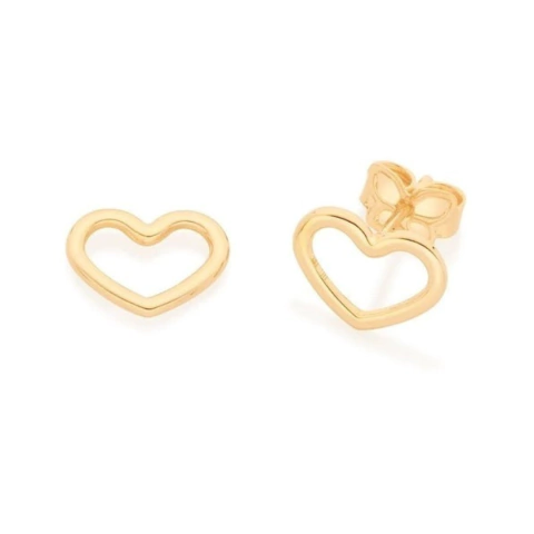 BRINCO ROMMANEL CORAÇÃO VAZADO RM010