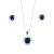 CONJUNTO QUADRADO CRAVEJADO AZUL MARINHO CJ004