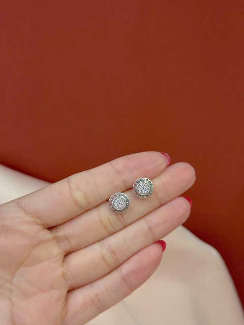 Brinco Redondo Cravejado