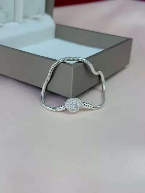 Pulseira Life Coração Cravejado