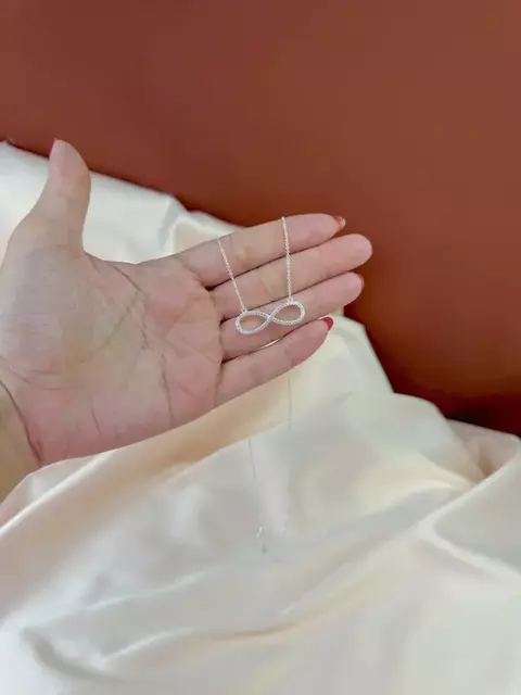 Colar Infinito Cravejado