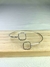 Bracelete Quadrado Duplo