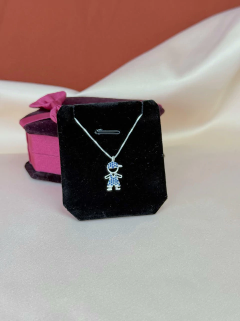 Colar Menino Cravejado