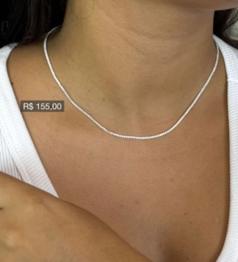 Colar Riviera (Branca)