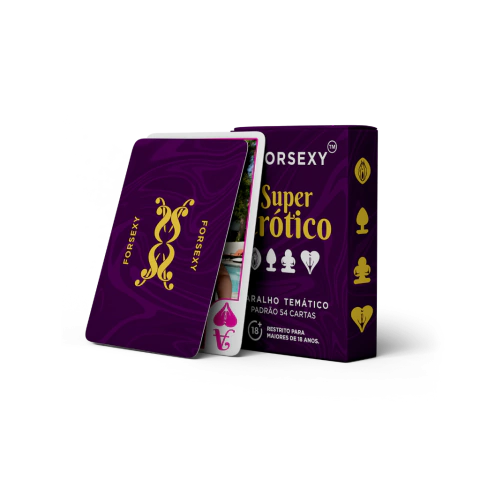 Baralho Super Erótico 54 Cartas - For Sexy
