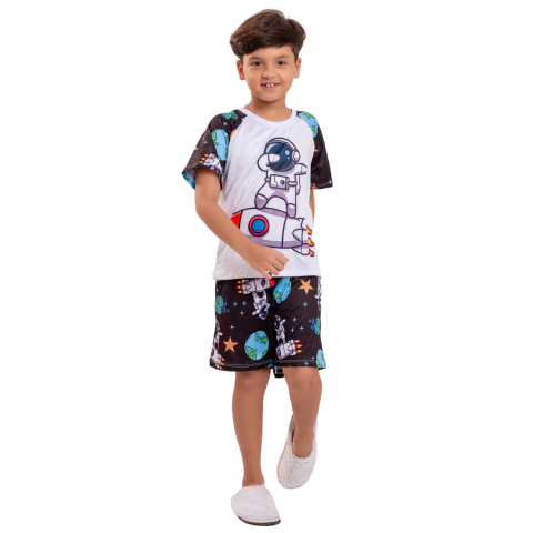Pijama Masculino Infantil - Cores Diveras - Cod.0039