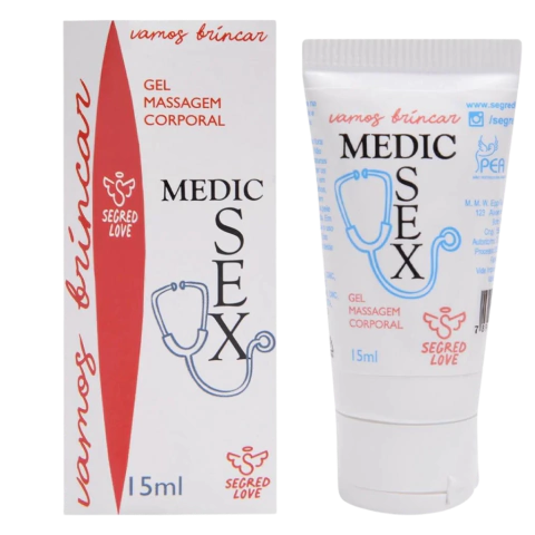 Medic Sex Gel Lubrificante Hot Ice 15Ml Segred Love - Cod.SL166 - comprar online