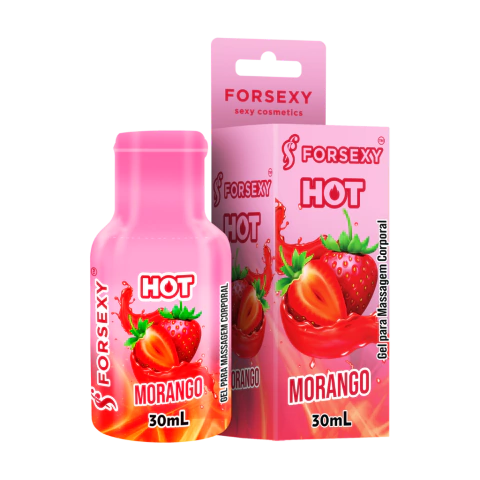Gel Hot Comestível Saboroso 30ml For Sexy - comprar online