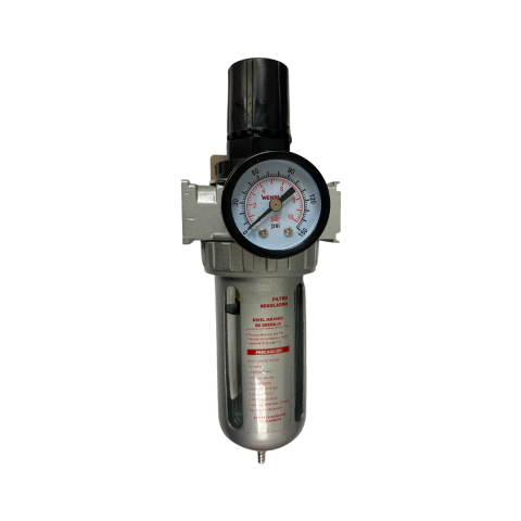 Filtro Regulador De Aire Con Manometro Y Trampa Agua 4470