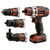 Taladro Atornillador Inalambrico 12v Con 3 Mandriles Einhell