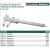 Calibre De Acero 150mm Con Estuche Wembley - tienda online