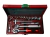 Juego De Tubos 1/4 X 18 Piezas Caja Metal Eurotech