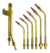 Kit Soplete Oxiacetilenico M24 Con 6 Picos Rebron