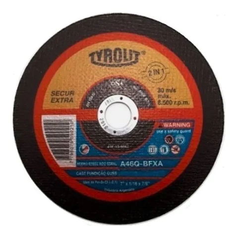 Disco Para Amoladora 178x3.2x22.2 Tyrolit