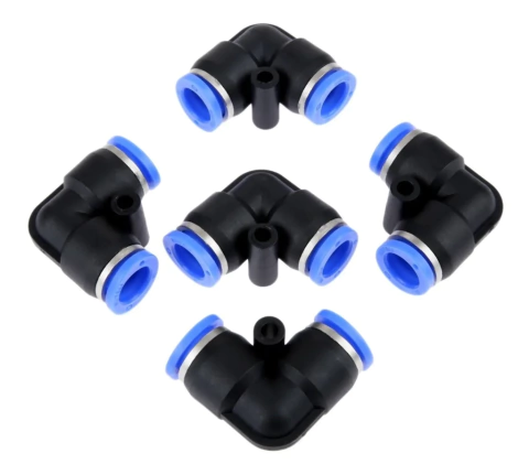 Union Rapida Codo 4 Para Manguera De Aire