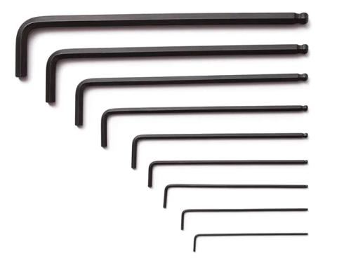 Juego Llaves Allen Cardanicas Largas Pulgadas Bremen 6684