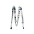 Escalera Plegable Articulada Aluminio 4x3 12 Esc 3.7 Mt Dogo - comprar online