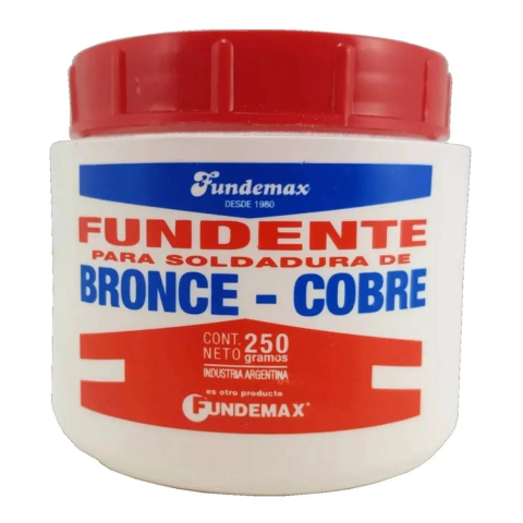 Fundente Polvo Soldadura Bronce Cobre Fundemax 250gr