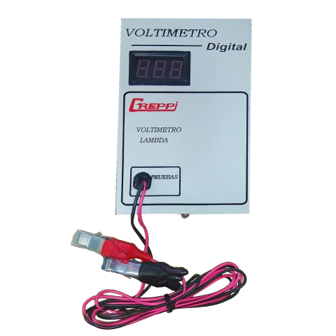 Voltimetro Digital 12v ECO Greppi Con Estuche