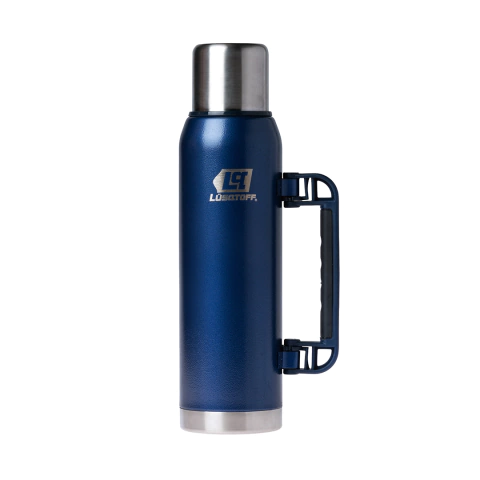 Termo Acero Inoxidable 1.3 Litros Azul Frio Calor Lusqtoff - comprar online