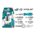 Set Destornillador 24 Puntas Con Crique Bocallave Total Tacsd30246 - comprar online