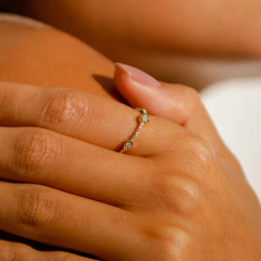 Anel Gotas de Diamantes - loja online