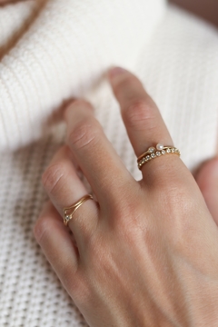 Aliança Diamantes - Tayla Nicolaeff | Joias autorais, minimalistas e atemporais