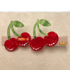 Hair Clip Cherry