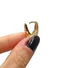 Imagem do Brinco Trickle Cravejado