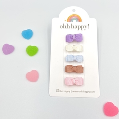 Kit meus primeiros lacinhos Rainbow - comprar online