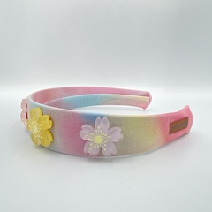 Imagem do Tiara Tie Dye Flores