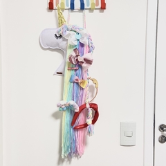 Porta laços Unicórnio encantado