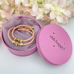 Kit Pulseiras "TAL MÃE TAL FILHA" Personalizável - OHH-HAPPY