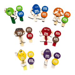 Hair Clip Duplo M&Ms - comprar online