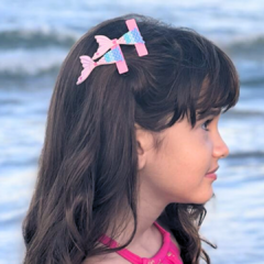 Hair Clip Duplo Sereia Isla na internet