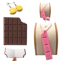 Kit Papelaria Choco Lover - OHH-HAPPY