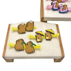 Hair Clip Duplo Capivara - OHH HAPPY!