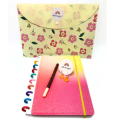 Kit Papelaria Inteligente Tie Dye - loja online