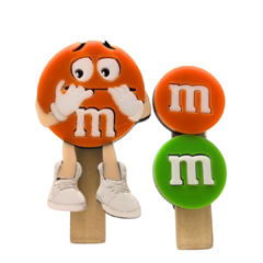 Hair Clip Duplo M&Ms na internet
