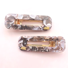 Hair Clip Duplo Colours Redondo