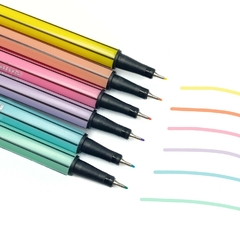 Kit 6 Canetas Hidrográficas Tons Pastéis - comprar online