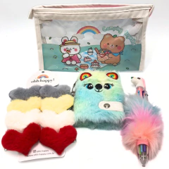 Kit Papelaria Plush - OHH-HAPPY